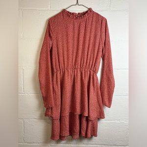 Gianni Bini Woman’s Casual Peasant Party / Cocktail Long Sleeve Dress Size Small